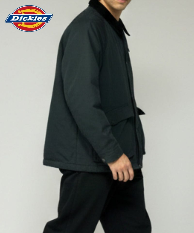 Dickies 襟コーデュロイ切り替え 薄中綿 ワークジャケット商品画像-4