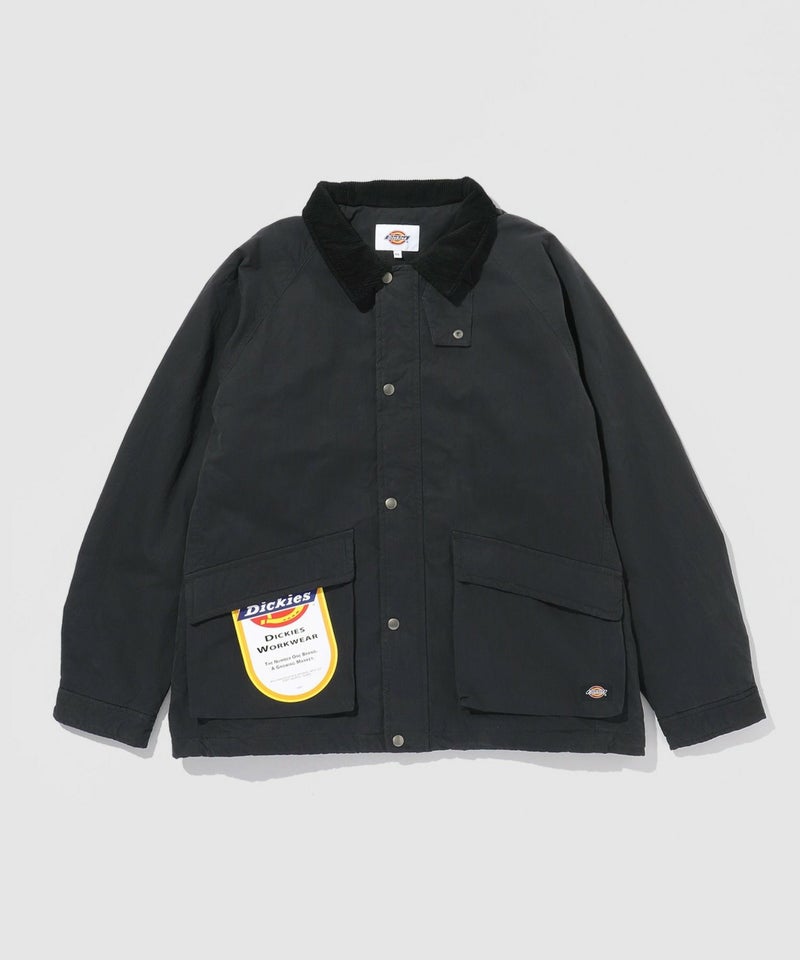 [期間限定価格]Dickies 襟コーデュロイ切り替え 薄中綿 ワークジャケット商品画像-7