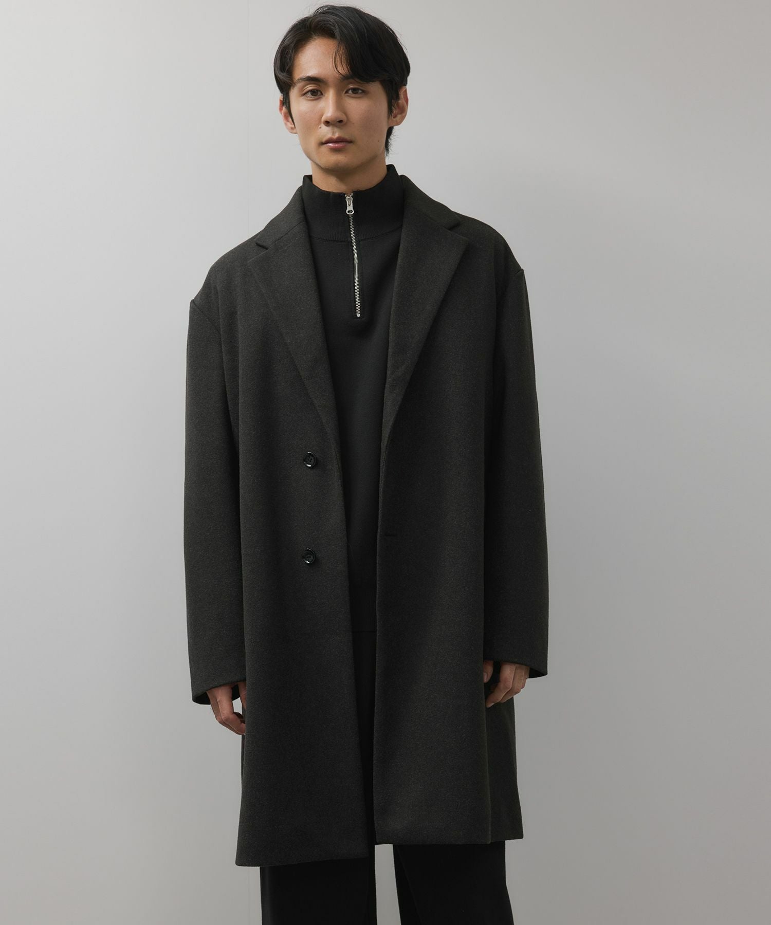 MOSSIMO フェイクメルトンコート メンズ