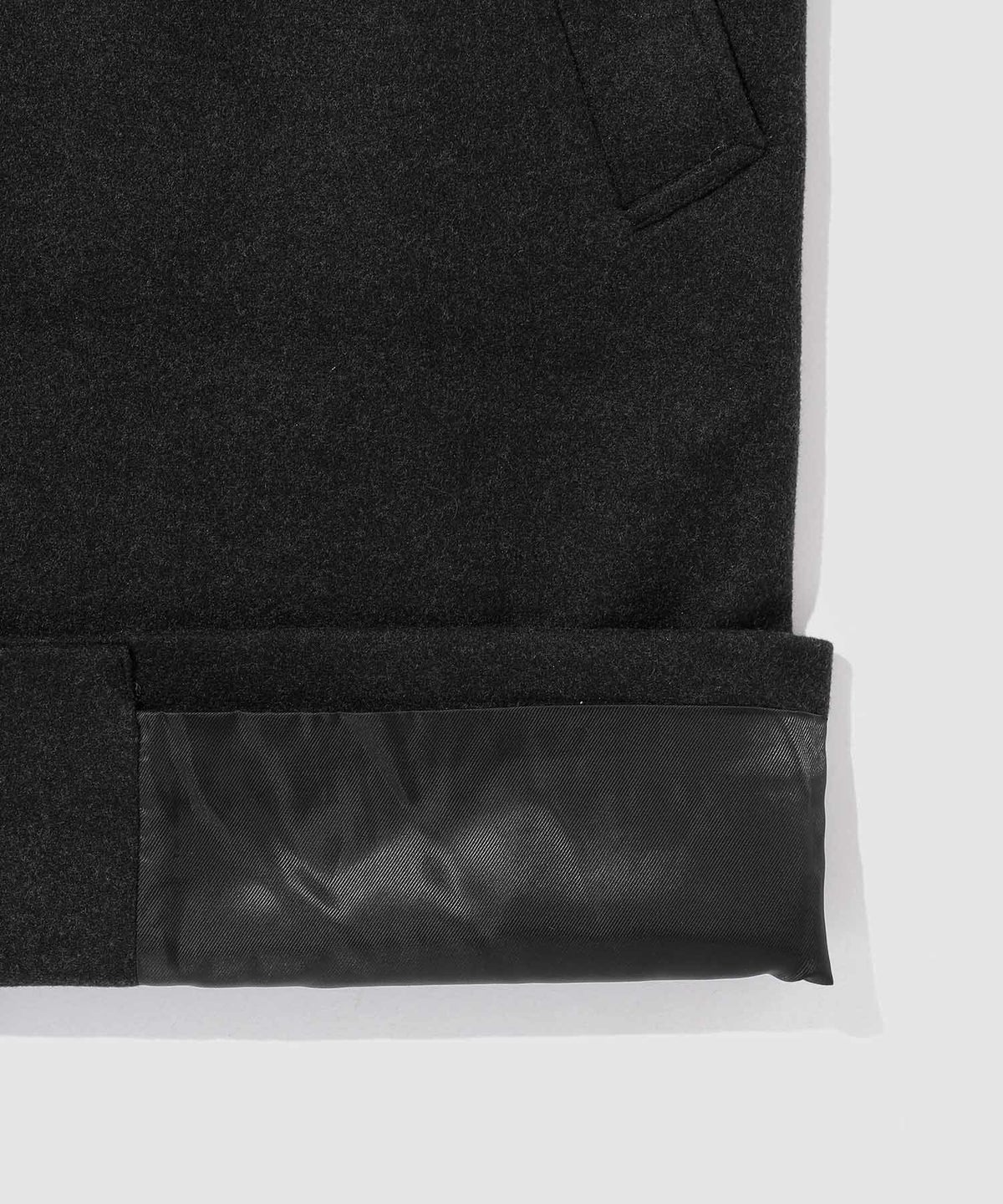 MOSSIMO フェイクメルトンコート メンズ