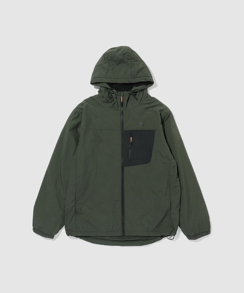 [期間限定価格]【WEB限定】LOGOS PARK  裏フリースナイロンパーカー メンズ商品画像-4