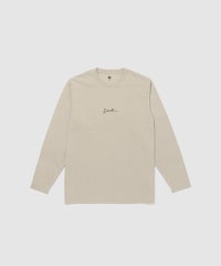 T-GRAPHICS ワンポイント刺繍長袖Tシャツ メンズ