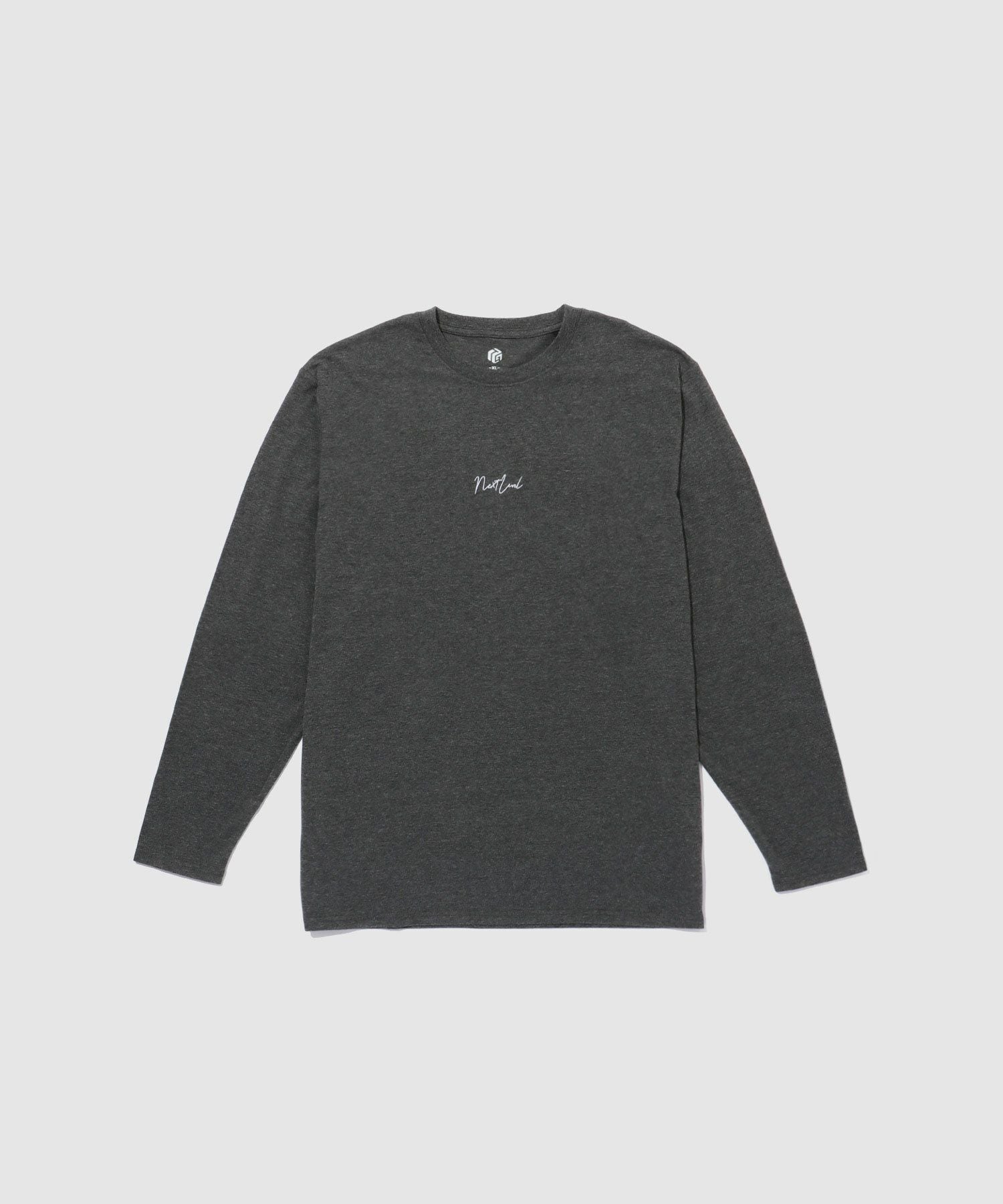 T-GRAPHICS ワンポイント刺繍長袖Tシャツ メンズ