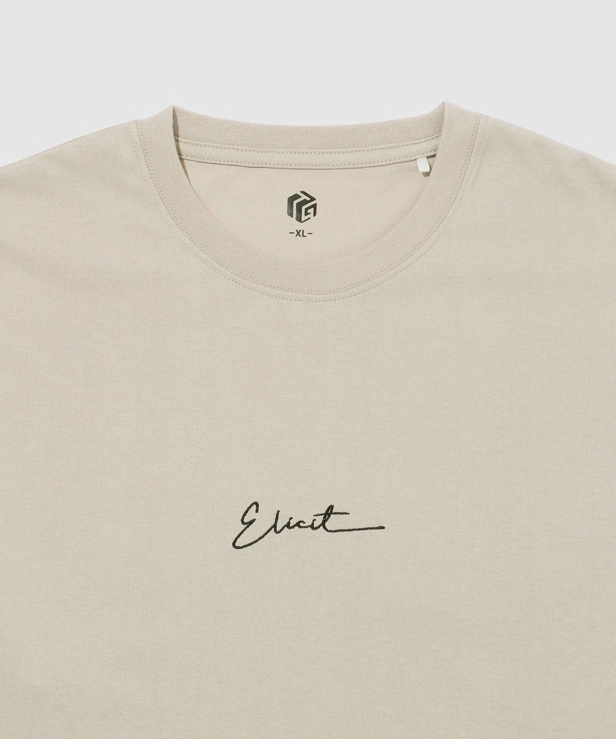 T-GRAPHICS ワンポイント刺繍長袖Tシャツ メンズ