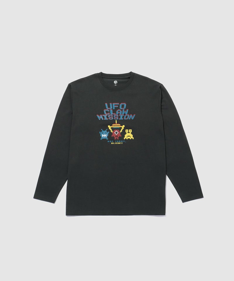 T-GRAPHICS ゲームデザイン長袖Tシャツ メンズ商品画像-1