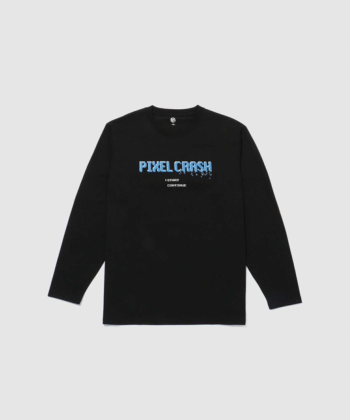 T-GRAPHICS ゲームデザイン長袖Tシャツ メンズ