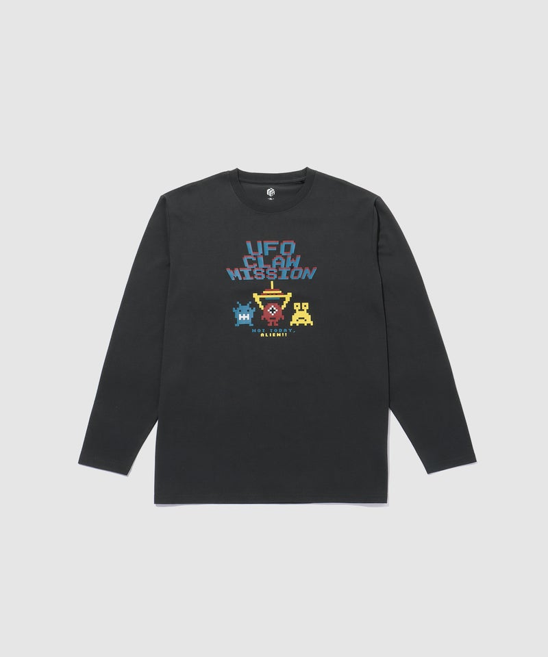 T-GRAPHICS  ゲームデザイン長袖Tシャツ メンズ商品画像-7