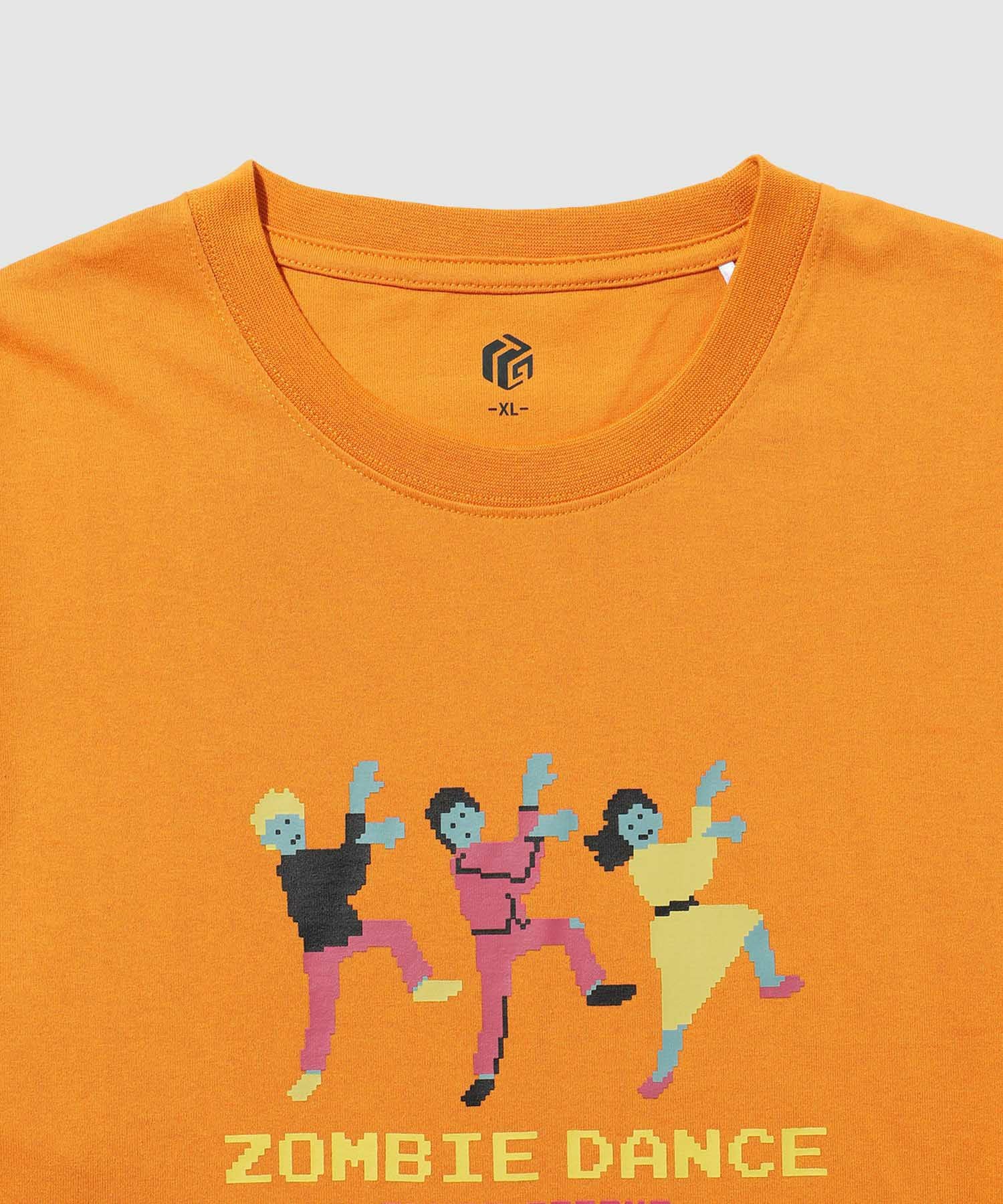 DANCE OR DIE グラフィックTシャツ T-GRAPHICS モンスターダンス長袖Tシャツ メンズ