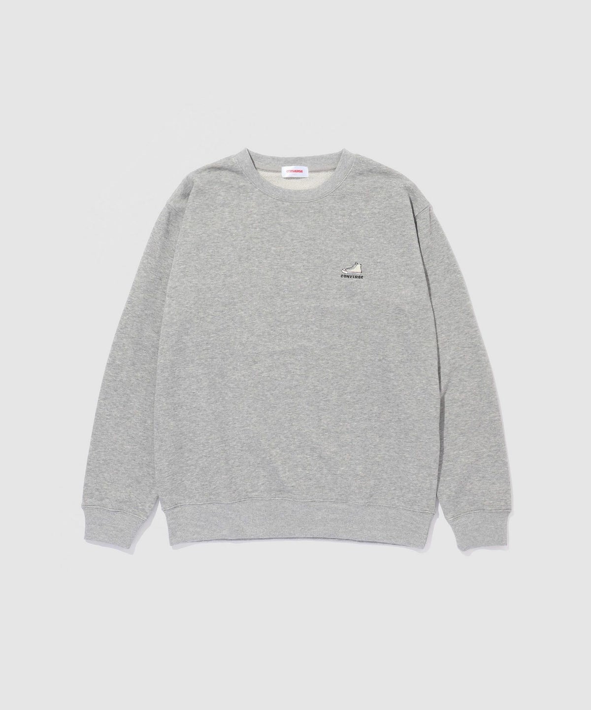 CONVERSE 裏毛ワンポイント刺繍スウェット メンズ