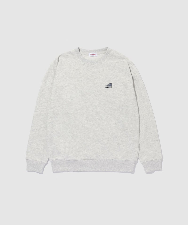 CONVERSE 裏毛ワンポイント刺繍スウェット メンズ商品画像-2
