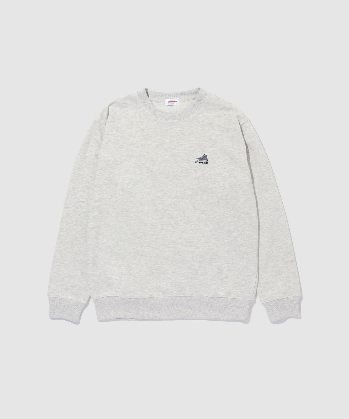CONVERSE 裏毛ワンポイント刺繍スウェット メンズ