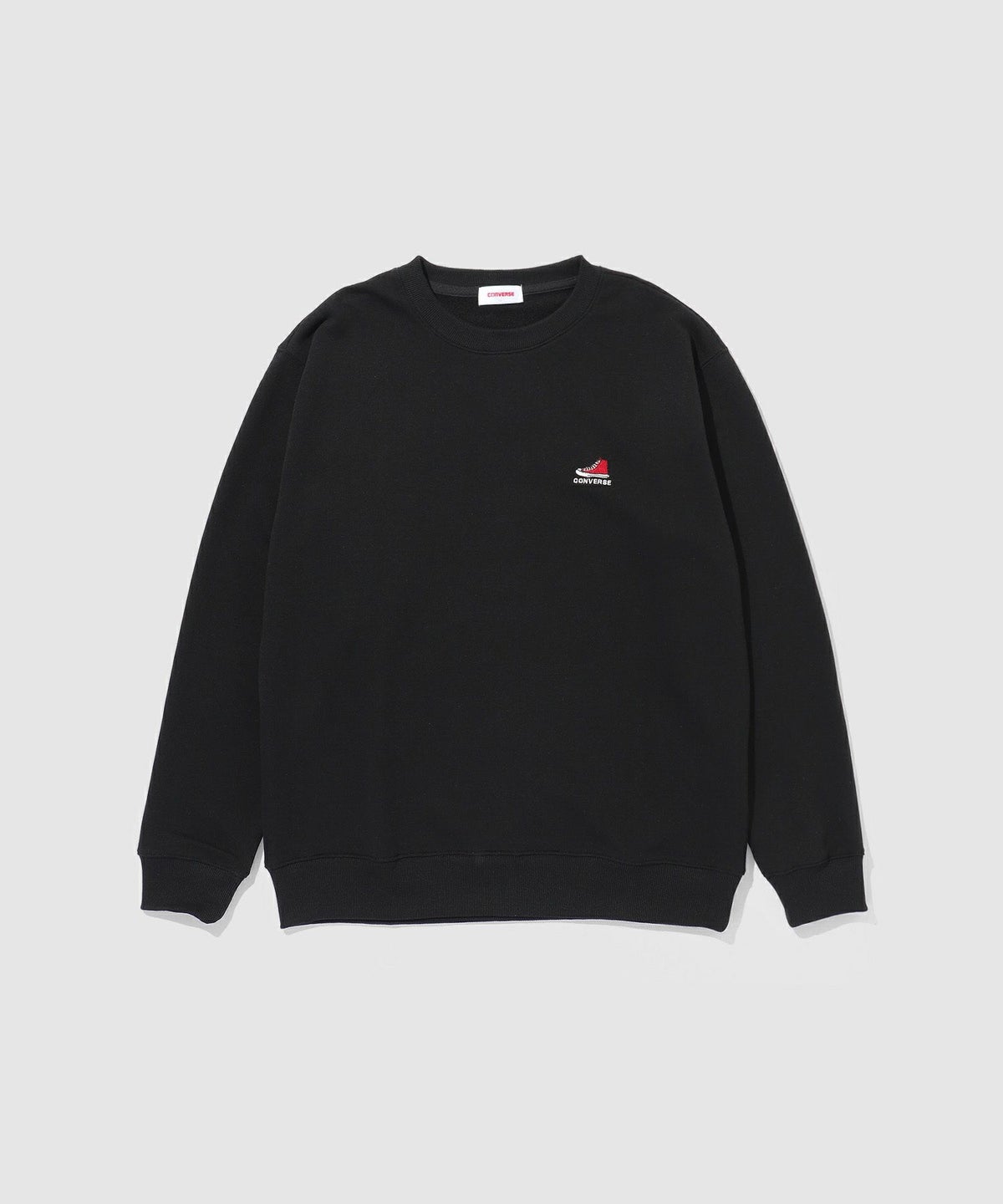 CONVERSE 裏毛ワンポイント刺繍スウェット メンズ