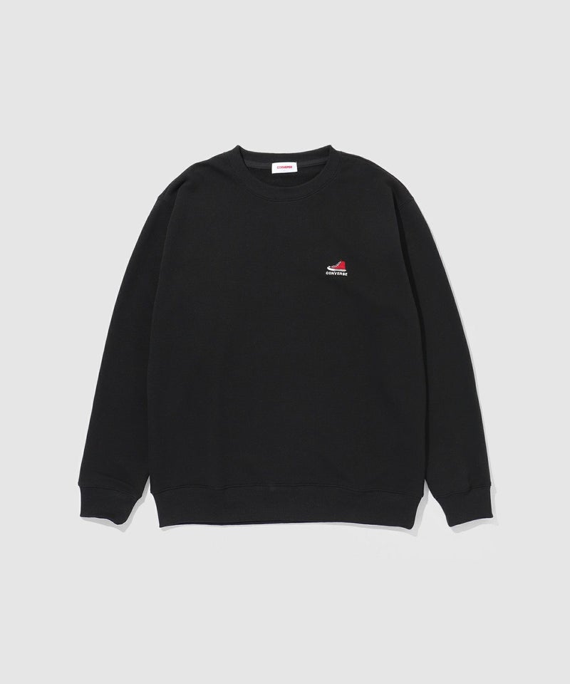 CONVERSE  裏毛ワンポイント刺繍スウェット メンズ商品画像-3