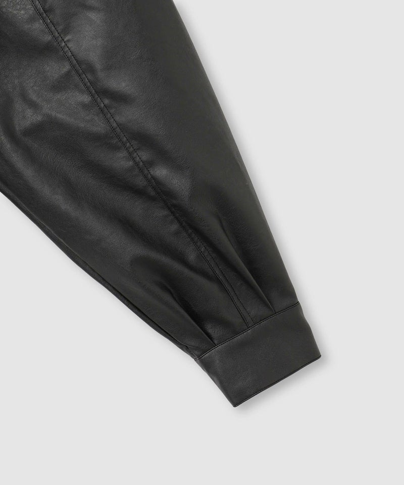 nAvy レザー調ブルゾン レディース商品画像-21