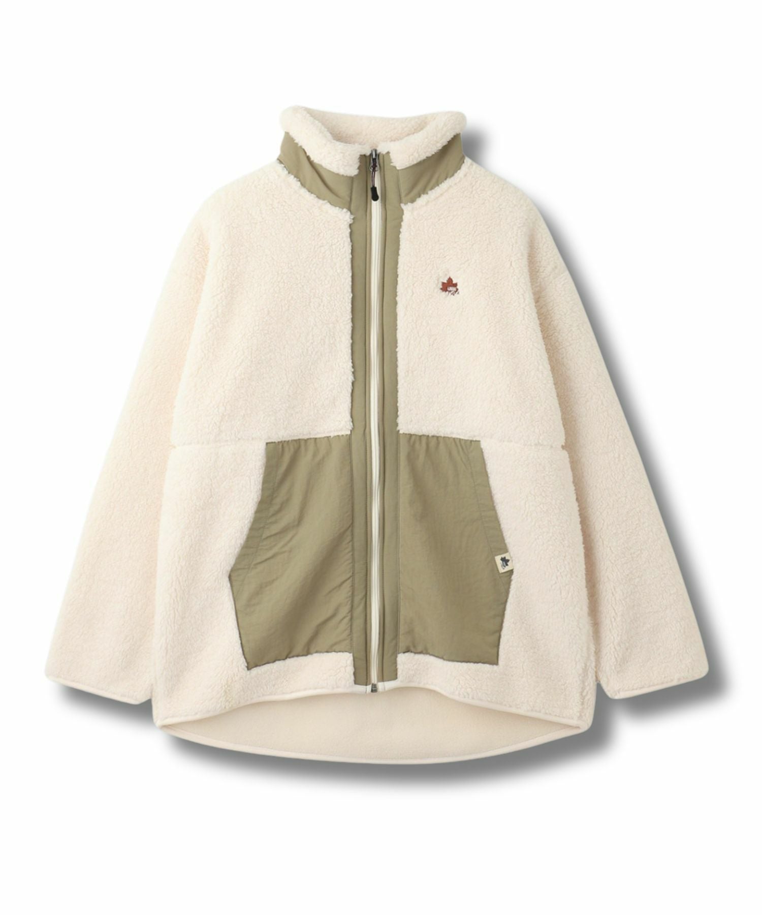 LOGOS PARK シャギーボアフリースジャケット レディース