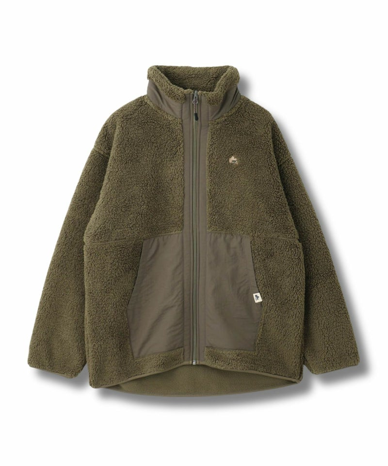 [期間限定価格]【WEB限定】LOGOS PARK  シャギーボアフリースジャケット レディース商品画像-4