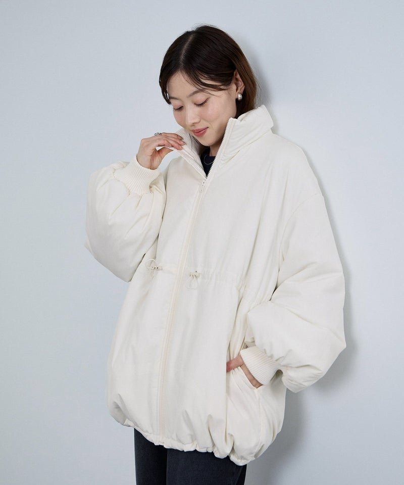 NAVY 中綿スタンドコート レディース商品画像-3
