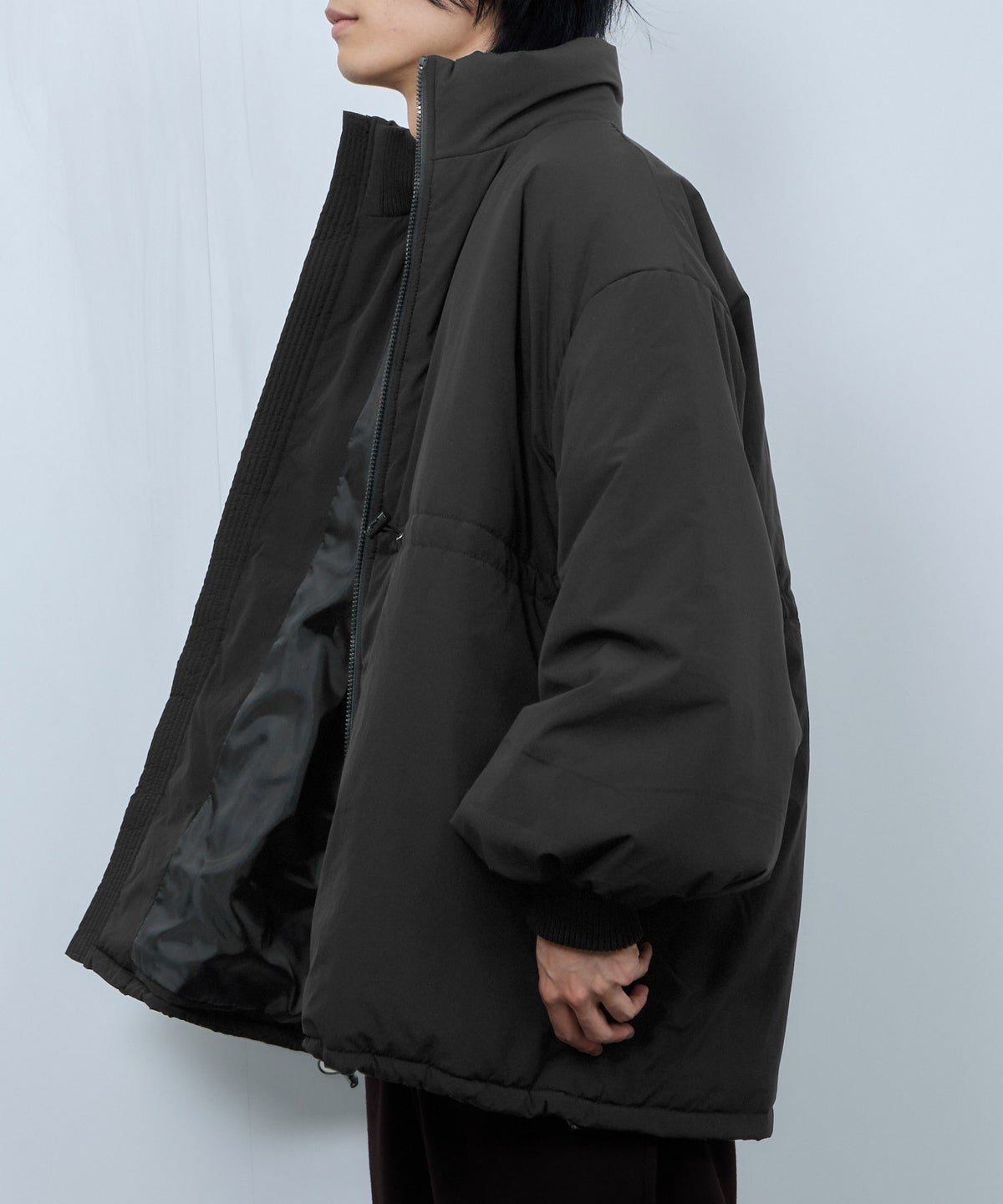 nAvy 中綿スタンドコート レディース