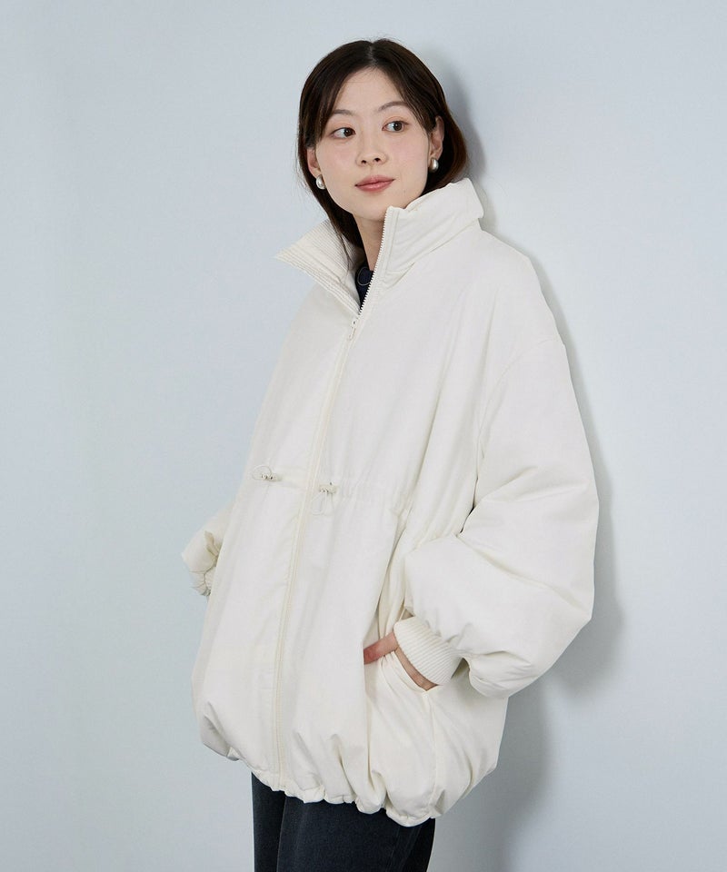 NAVY 中綿スタンドコート レディース商品画像-13