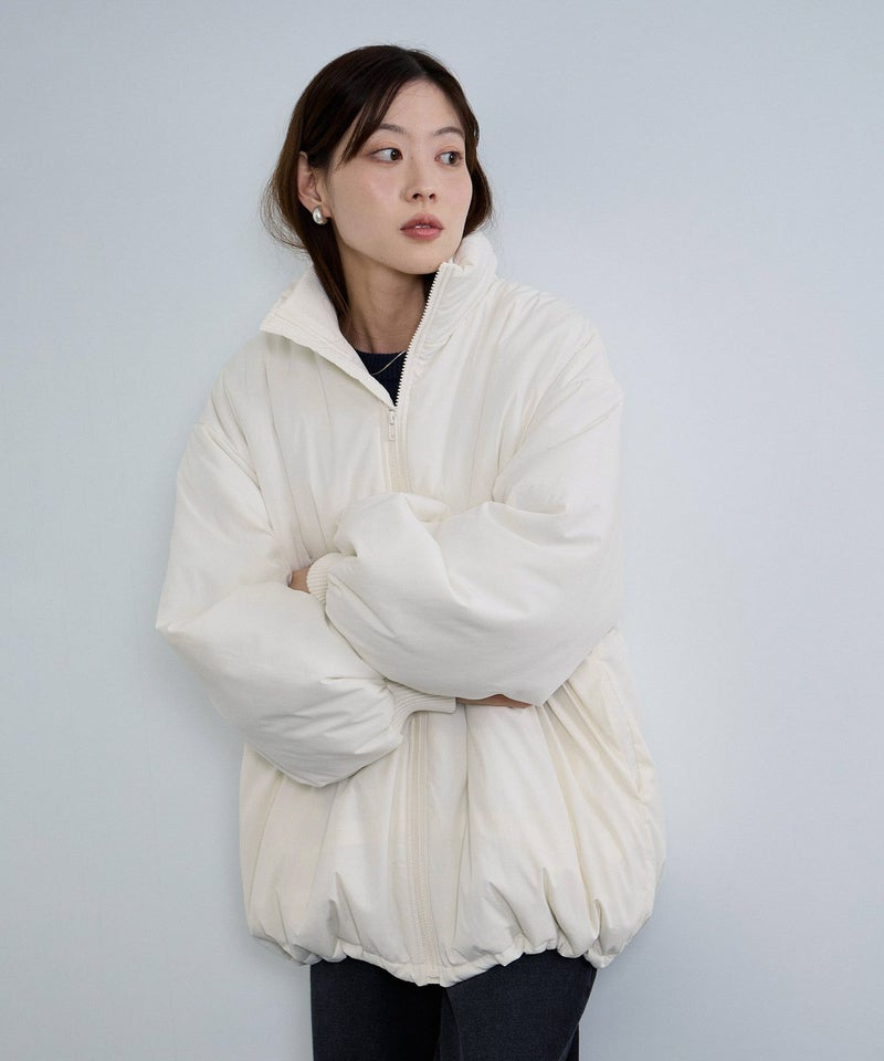 NAVY 中綿スタンドコート レディース商品画像-15