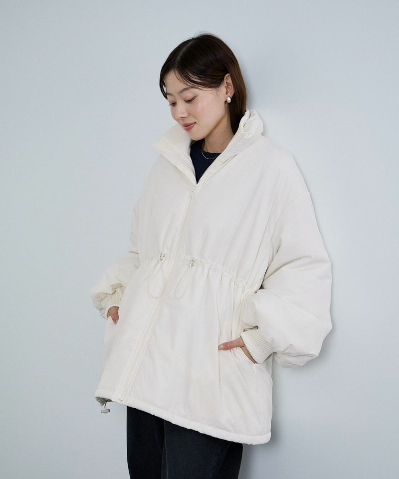 NAVY 中綿スタンドコート レディース商品画像-18