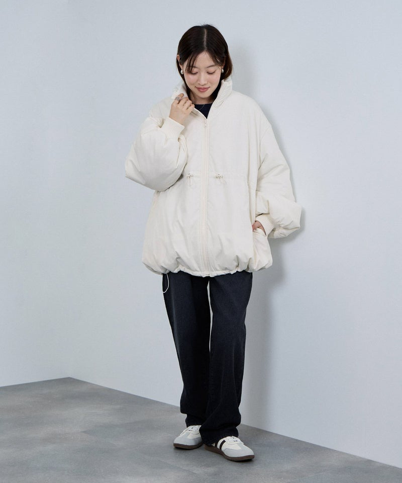 NAVY 中綿スタンドコート レディース商品画像-25