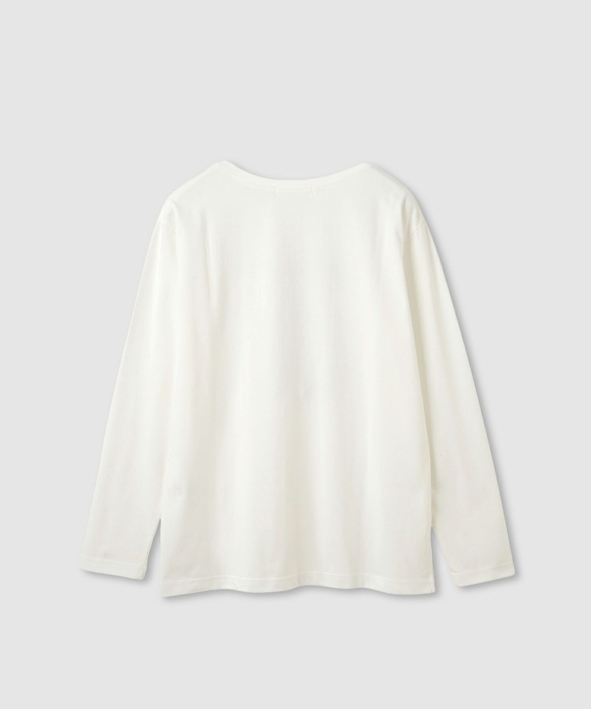 Idnes 箔ロゴプリントロングスリーブTシャツ レディース メール便 対応商品