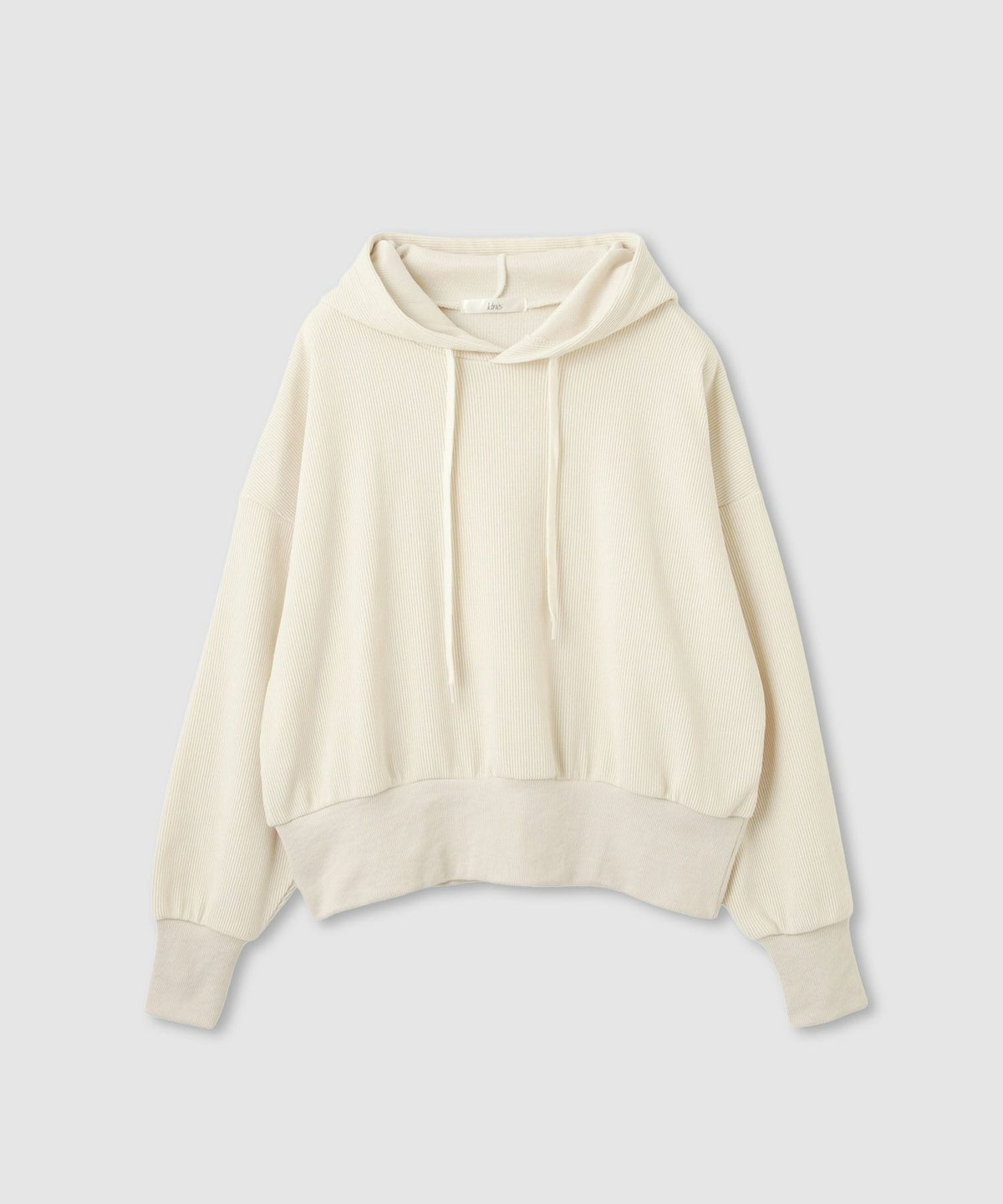 Idnes ベロアサーマルパーカー レディース