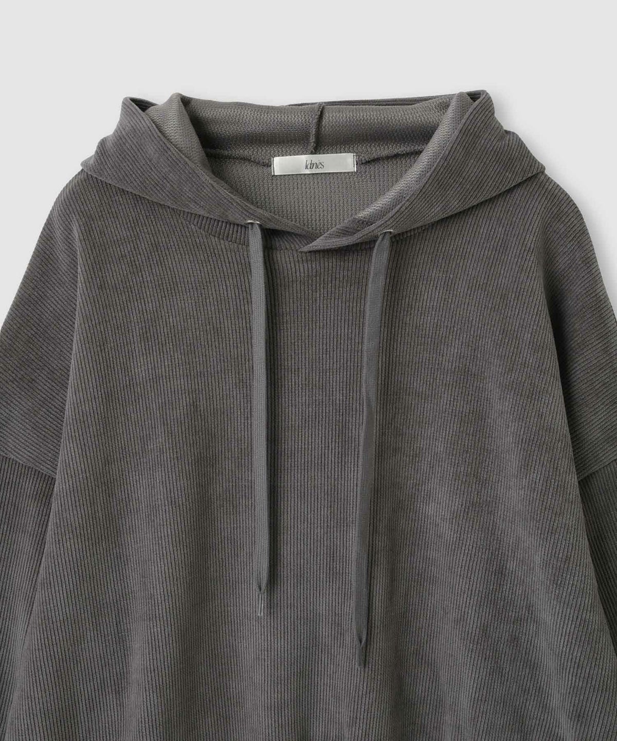 Idnes ベロアサーマルパーカー レディース