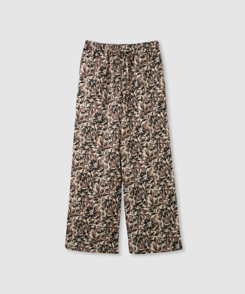 Idnes フラワー柄プリントイージーパンツ レディース商品画像-2