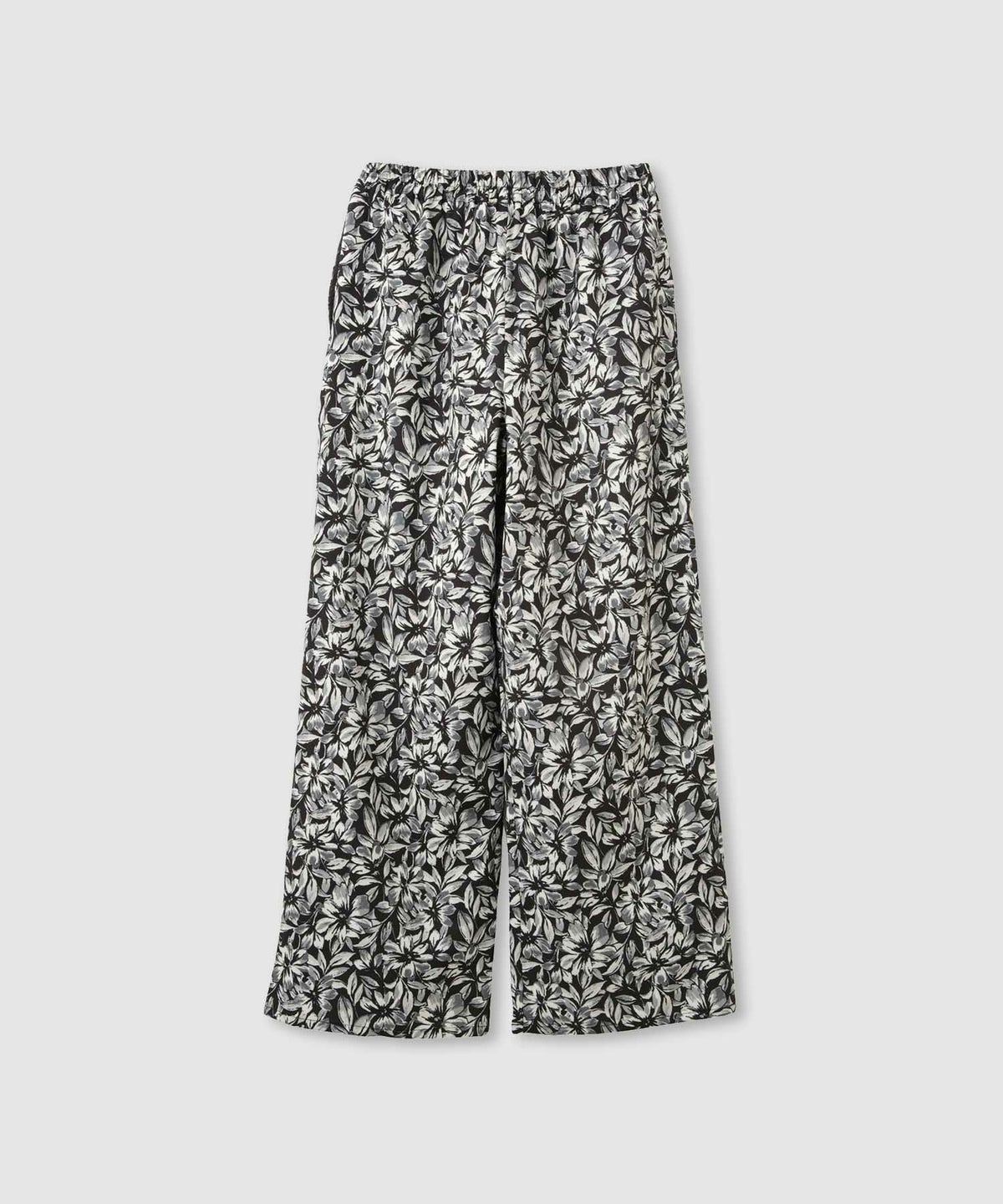 Idnes フラワー柄プリントイージーパンツ レディース