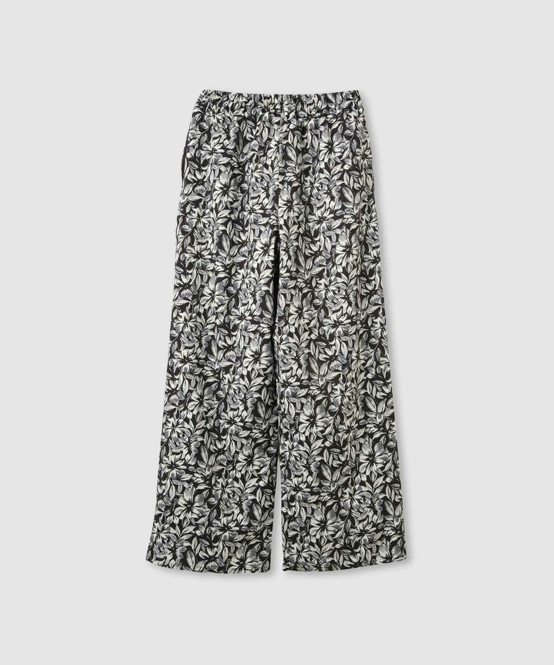 Idnes  フラワー柄プリントイージーパンツ レディース商品画像-3