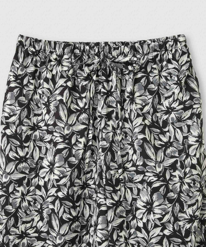 Idnes フラワー柄プリントイージーパンツ レディース商品画像-4