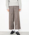 Idnes グレンチェックパンツ レディース商品サムネイル-1