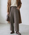 Idnes グレンチェックパンツ レディース商品サムネイル-8