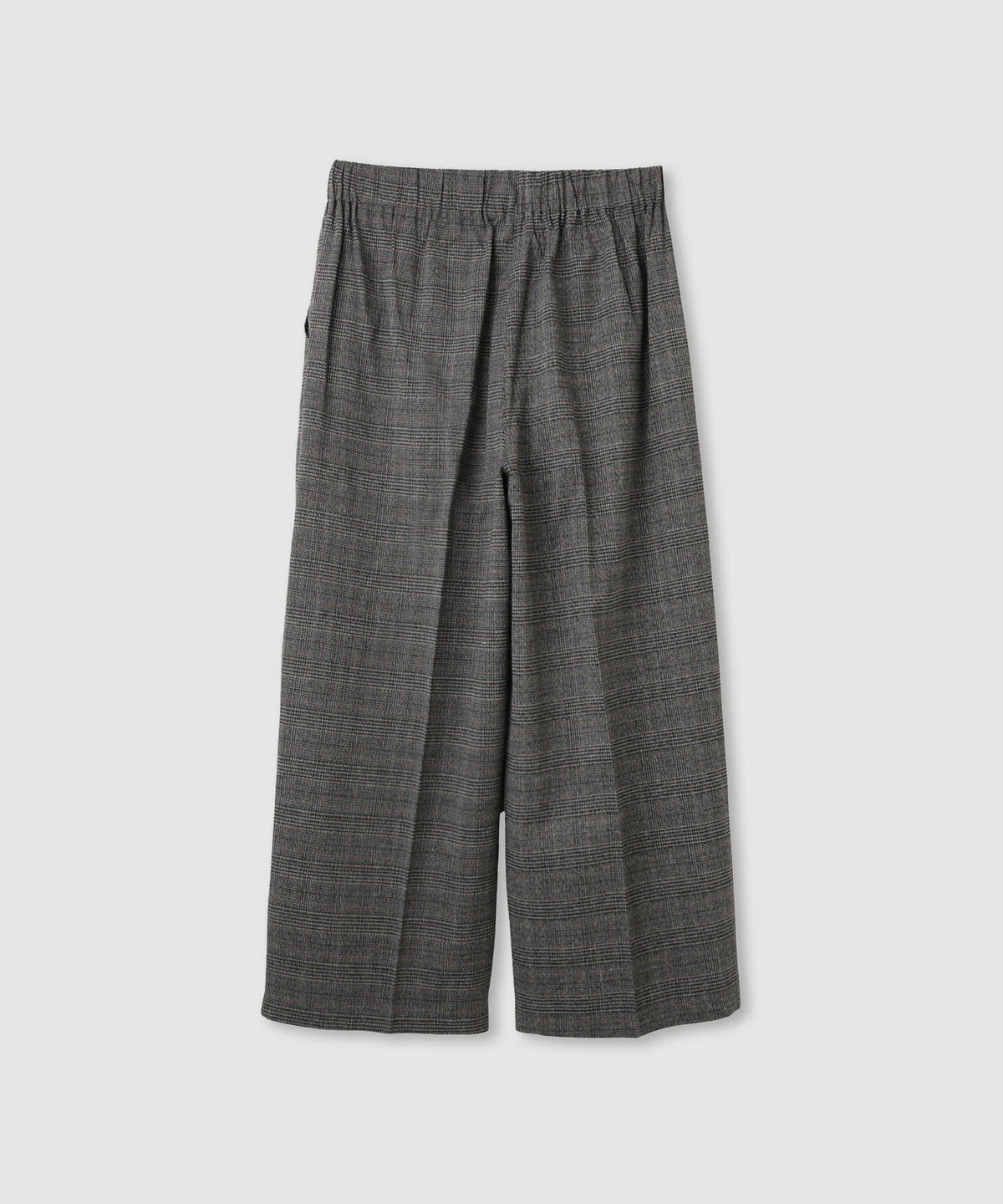 Idnes グレンチェックパンツ レディース