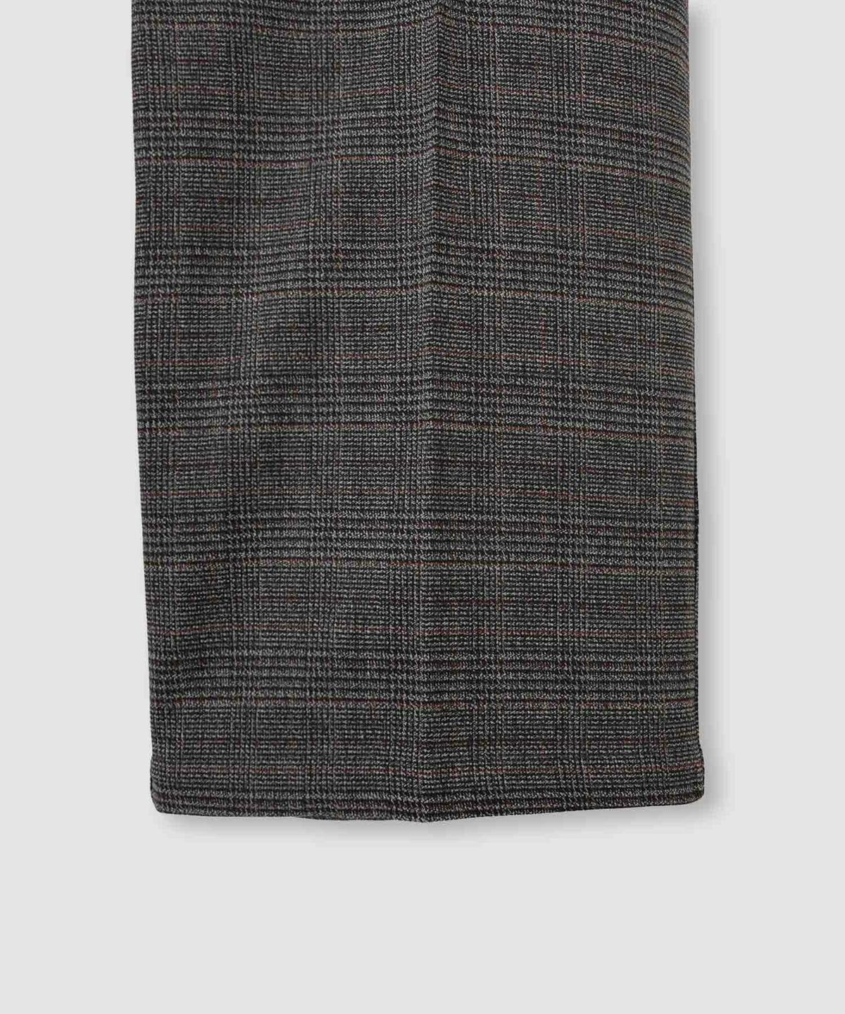 Idnes グレンチェックパンツ レディース