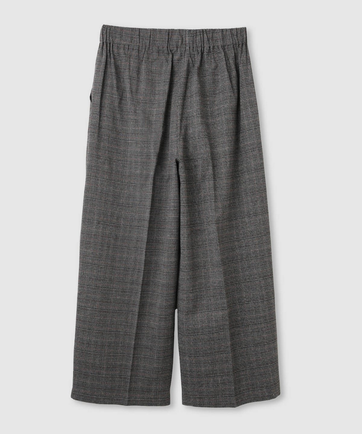Idnes グレンチェックパンツ レディース