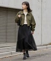 Idnes メッシュレーススカート レディース商品サムネイル-10