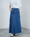 nAvy 毎日はきたくなるデニム「マイデニ」 ペインタースカート レディース
