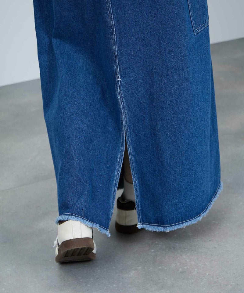 nAvy  毎日はきたくなるデニム「マイデニ」 ペインタースカート レディース商品画像-6