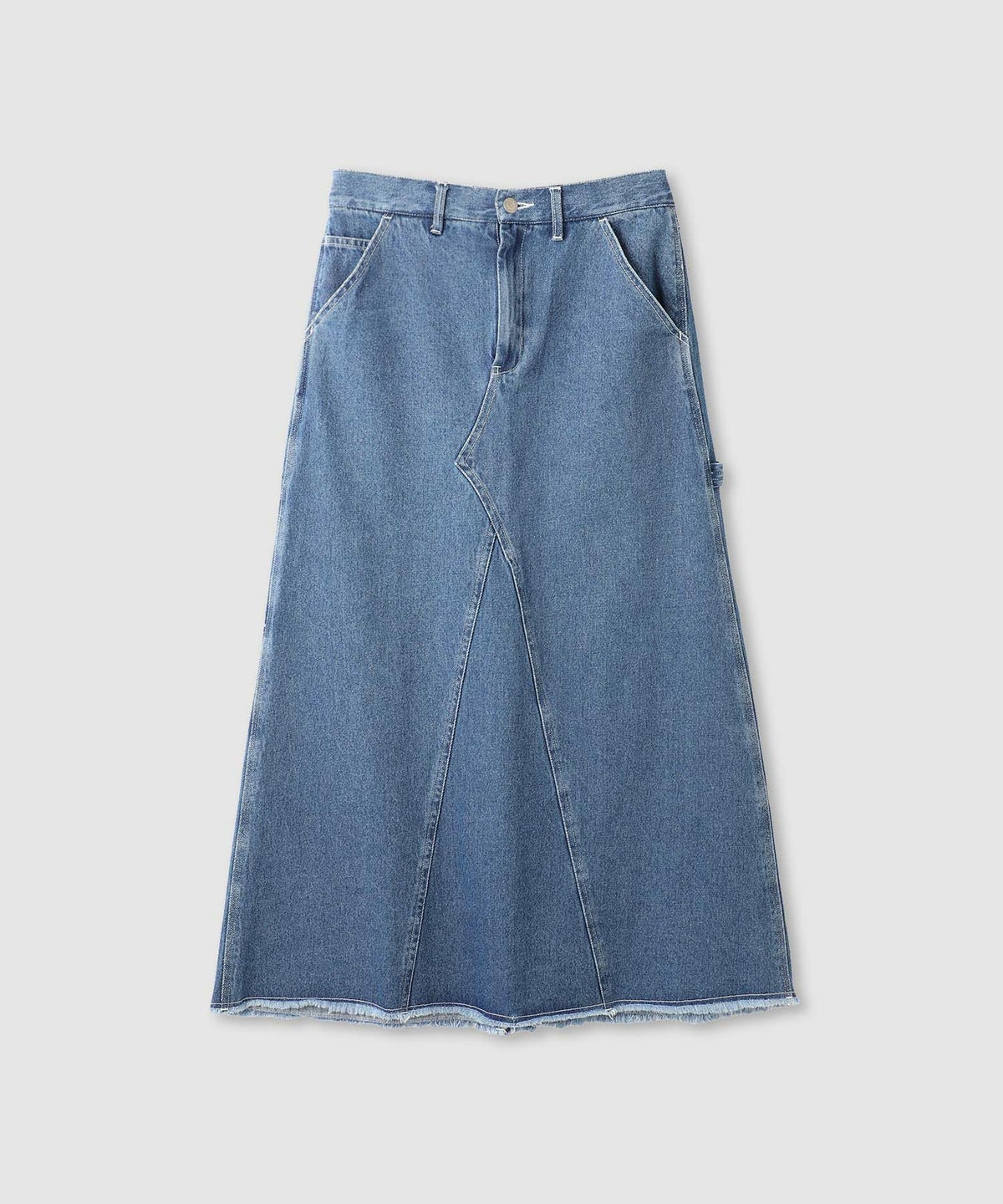 nAvy 毎日はきたくなるデニム「マイデニ」 ペインタースカート レディース