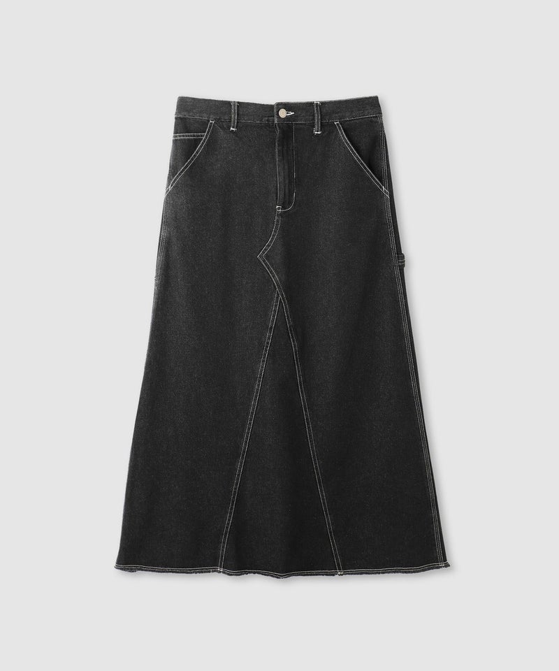 nAvy  毎日はきたくなるデニム「マイデニ」 ペインタースカート レディース商品画像-20