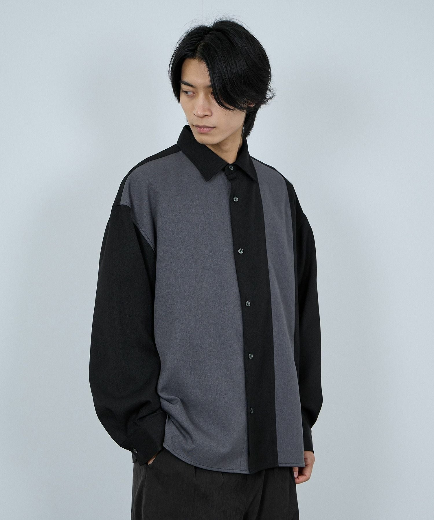 URBAN COLLECTION ラクウールルーズシャツ メンズ