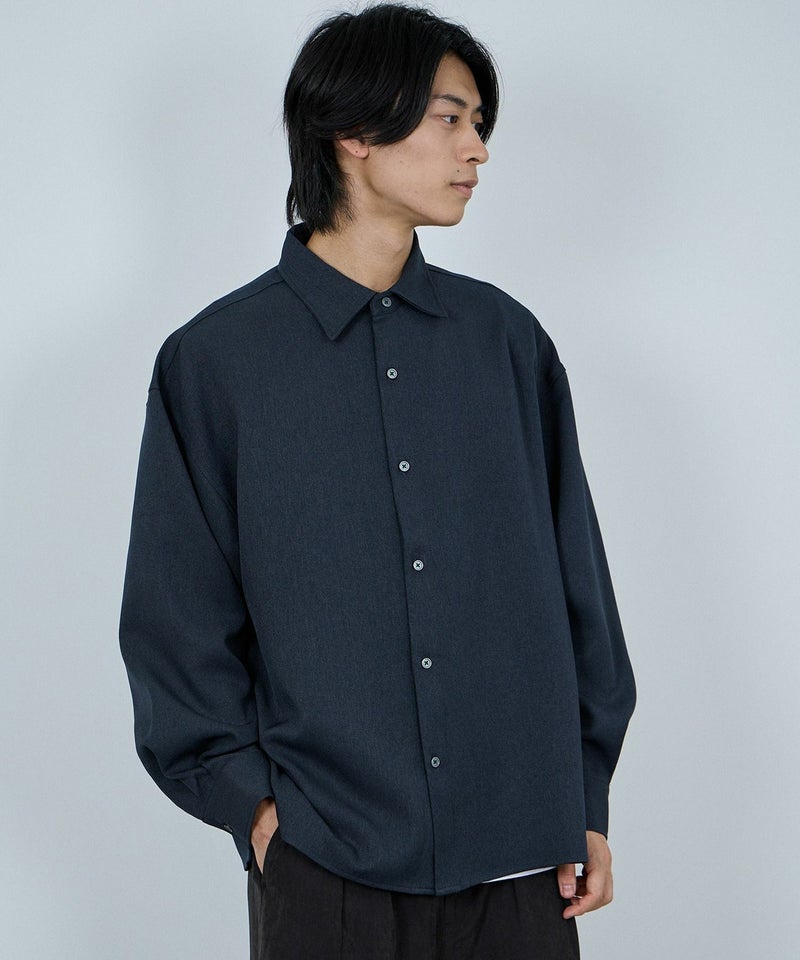 URBAN COLLECTION ラクウールルーズシャツ メンズ商品画像-3