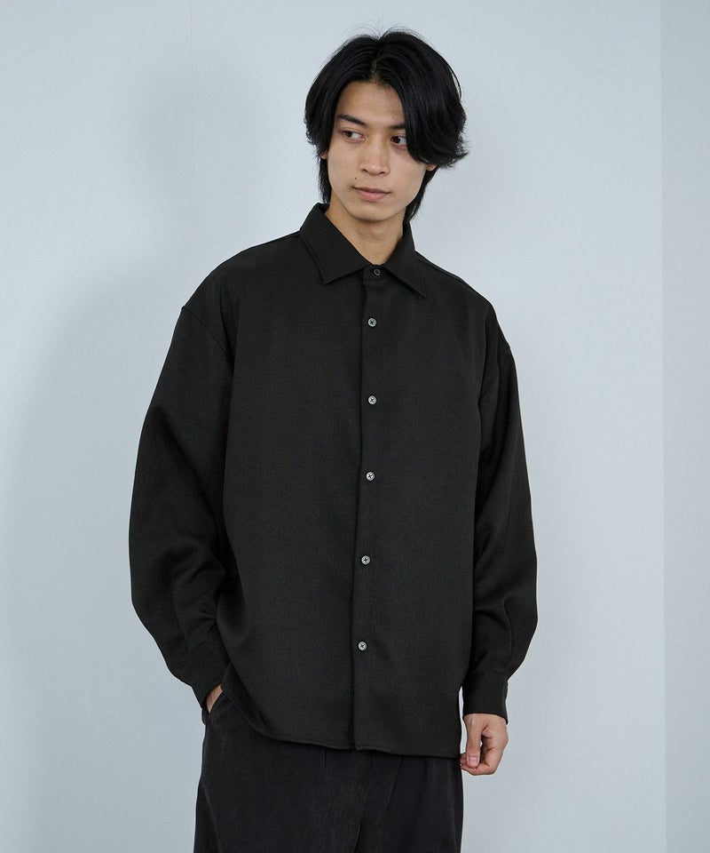URBAN COLLECTION ラクウールルーズシャツ メンズ商品画像-4
