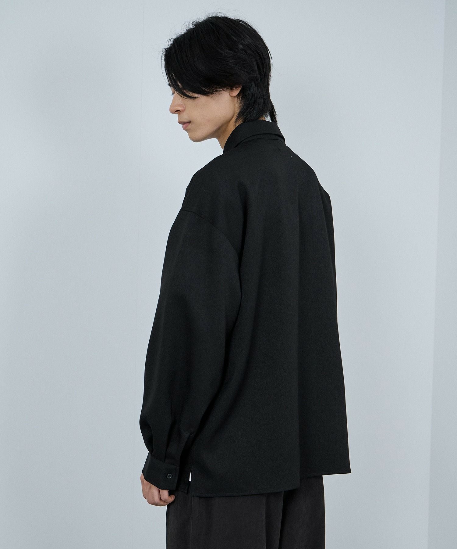URBAN COLLECTION ラクウールルーズシャツ メンズ