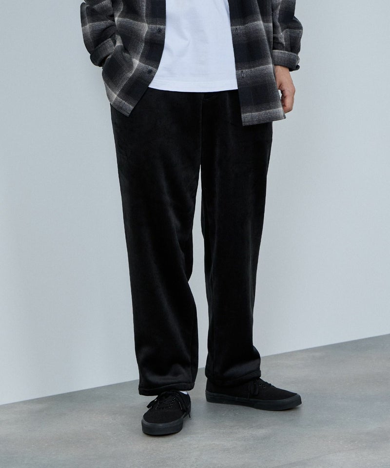 NAVY カットコール裏フリースパンツ メンズ商品画像-4