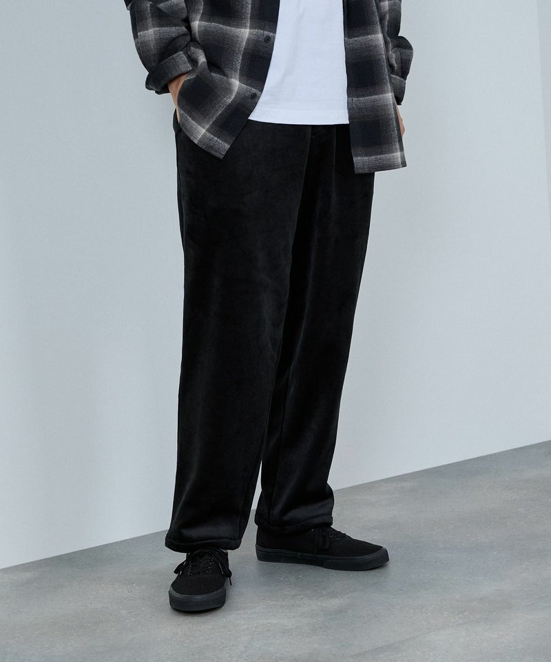 NAVY カットコール裏フリースパンツ メンズ商品画像-5