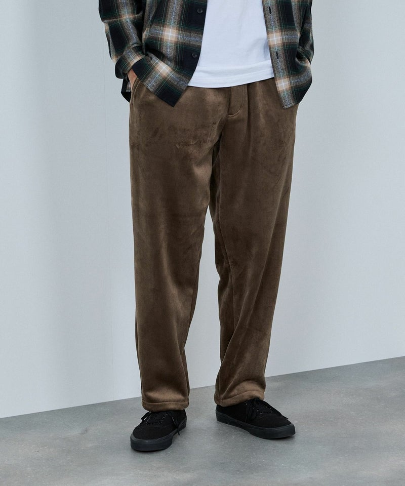 NAVY カットコール裏フリースパンツ メンズ商品画像-14